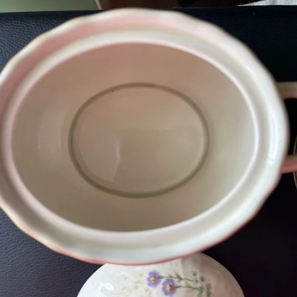 Discontinued Mikasa Margaux Floral Cream and Sugar Set - Picture 5 of 6